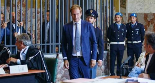 Alberto Palladini al processo - Un posto al sole