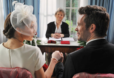 Patrizia e Niklas, matrimonio a Tempesta d'amore