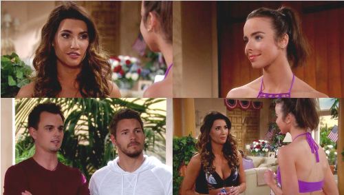 Anticipazini Beautiful: Ivy chiede a Liam di frequentare sia lei che Steffy