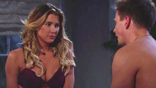 Anticipazioni Beautiful: LIAM trova STEFFY e WYATT addormentati insieme